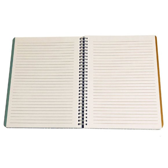 (1 Pk) Molly & Rex Spiral Notebook, Dog & Coffee Pattern, College Rule w/ Folder - Picture 5 of 8